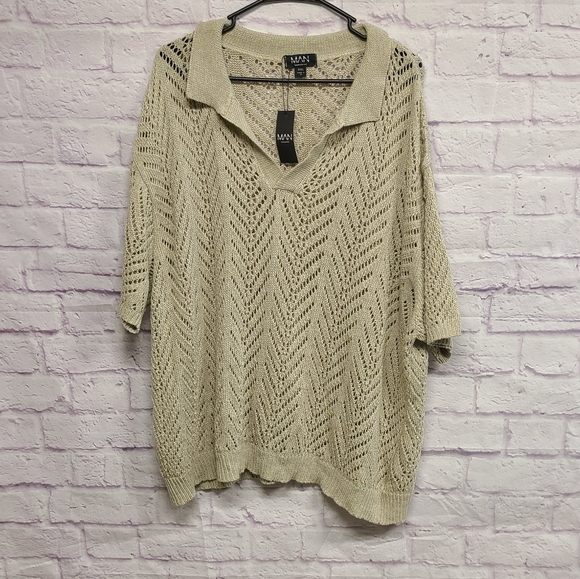 Boohoo Women's V-Neck Sweater in Cream - Picture 8 of 9